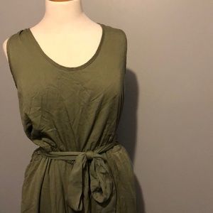 GAP TIE WAIST JUMPSUIT